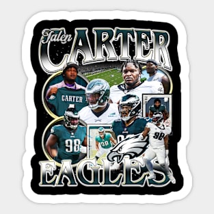 VINTAGE JALEN CARTER BOOTLEG Sticker